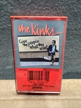 The Kinks Give The People What They Want Cassette Tested 1981 Arista ATC 9567